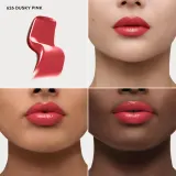 Помада для губ Burberry Brit Shine с блеском, увлажняющая, 3 г, оттенок Dusky Pink 626 — фото 2