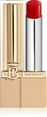 Помада для губ Burberry Brit Shine с блеском, увлажняющая, 3 г, оттенок The Red 106