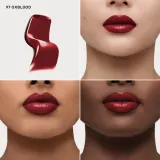 Помада для губ Burberry Brit Shine с блеском, увлажняющая, 3 г, оттенок Oxblood 97 — фото 2