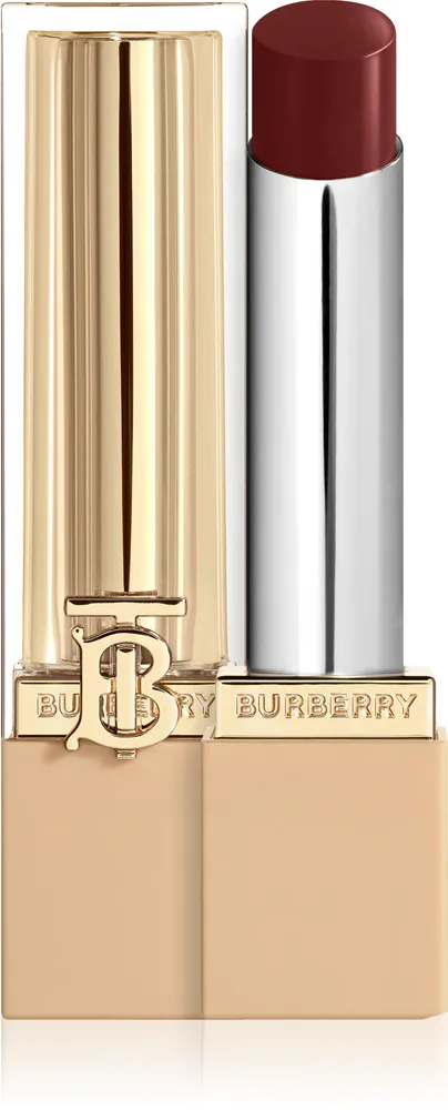 Помада для губ Burberry Brit Shine с блеском, увлажняющая, 3 г, оттенок Hampstead Oak 668
