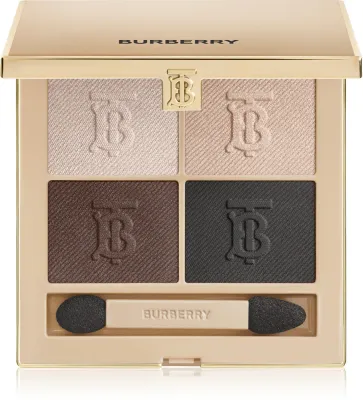Палетка теней для век Burberry Eyequads Palette, 4 оттенка, стойкие, 4,7 г, оттенок 04 Midnight Eye