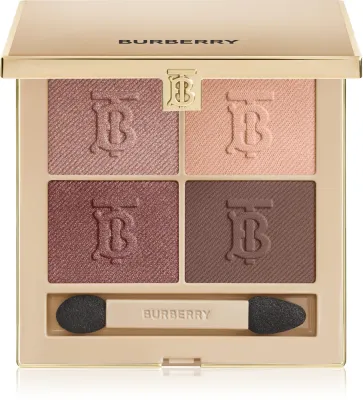 Палетка теней для век Burberry Eyequads Palette, 4 оттенка, стойкие, 4,7 г, оттенок Blush Beige 03