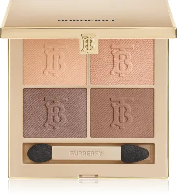 Палетка теней для век Burberry Eyequads Palette, 4 оттенка, стойкие, 4,7 г, оттенок Iconic Honey 01