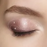 Палетка теней для век Burberry Eyequads Palette, 4 оттенка, стойкие, 4,7 г, оттенок Dusk 05 — фото 3