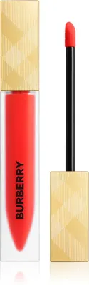 Помада жидкая Burberry Kisses Liquid Matte матовая, стойкая, 6 мл, оттенок Tang Red 108 6 ML