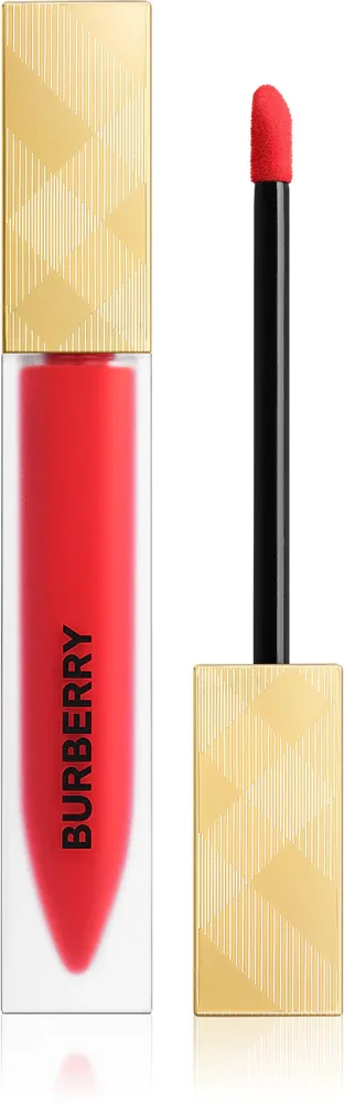 Помада жидкая Burberry Kisses Liquid Matte матовая, стойкая, 6 мл, оттенок Military Red 109