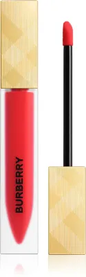 Помада жидкая Burberry Kisses Liquid Matte матовая, стойкая, 6 мл, оттенок Military Red 109