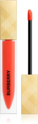 Помада жидкая Burberry Kisses Liquid Matte матовая, стойкая, 6 мл, оттенок Orange Red 71
