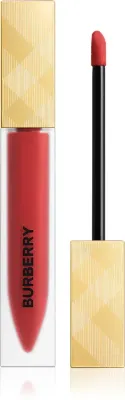 Помада жидкая Burberry Kisses Liquid Matte матовая, стойкая, 6 мл, оттенок Velvet Burgundy 102