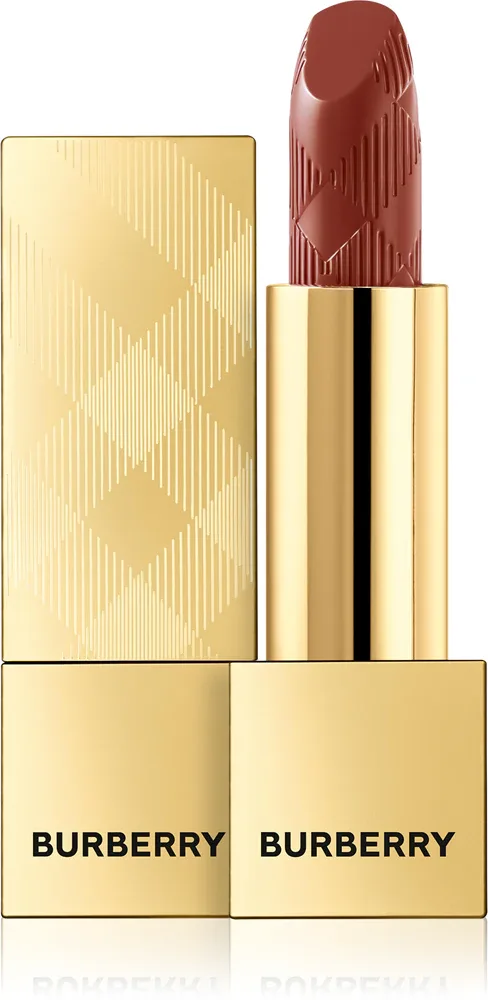Помада для губ Burberry Kisses сатиновая, стойкая, с гиалуроновой кислотой, 3 г, оттенок Trench Leather 86