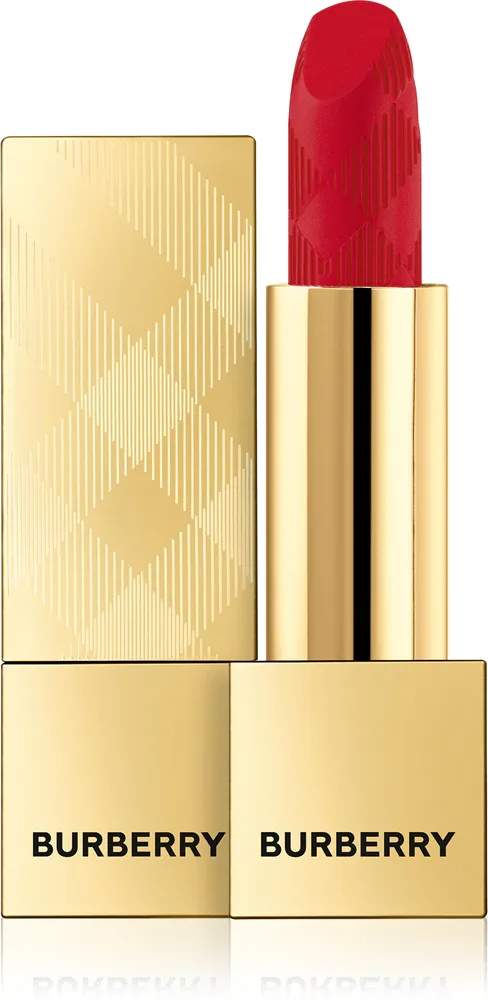 Помада для губ Burberry Kisses Matte матовая, стойкая, 3,3 г, оттенок Matte Military Red 109