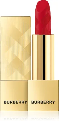 Помада для губ Burberry Kisses Matte матовая, стойкая, 3,3 г, оттенок Matte Military Red 109