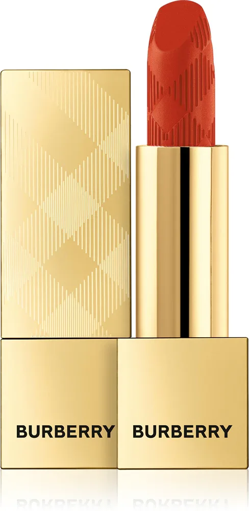 Помада для губ Burberry Kisses Matte матовая, стойкая, 3,3 г, оттенок Dark Amber 76