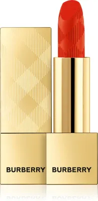 Помада для губ Burberry Kisses Matte матовая, стойкая, 3,3 г, оттенок Orange Red 71