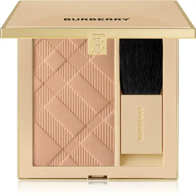 Румяна для лица Burberry Beyond Wear Outdoor Blush компактные, стойкие, с зеркалом и кисточкой, 9 г, оттенок 11 Sand Beige