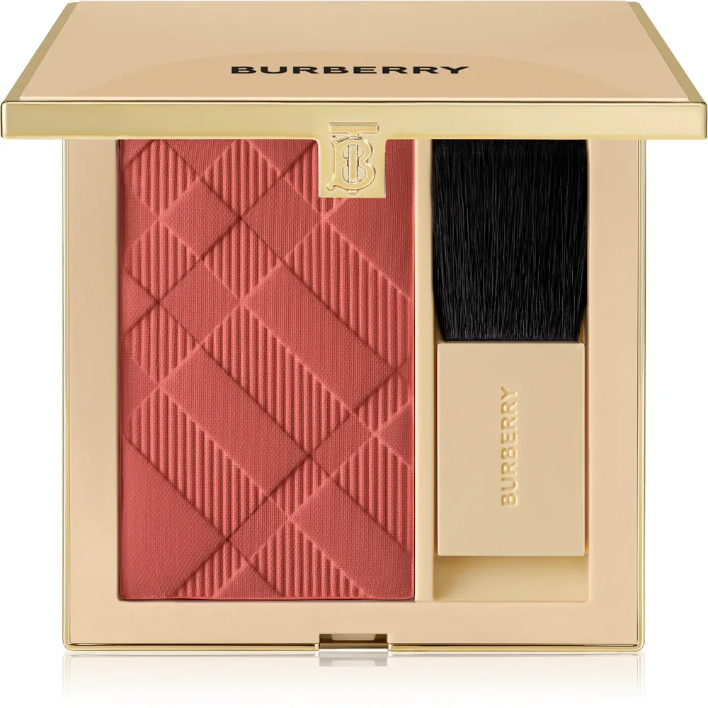 Румяна для лица Burberry Beyond Wear Outdoor Blush компактные, стойкие, с зеркалом и кисточкой, 9 г, оттенок 93 Russet Leaves