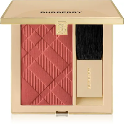 Румяна для лица Burberry Beyond Wear Outdoor Blush компактные, стойкие, с зеркалом и кисточкой, 9 г, оттенок 93 Russet Leaves