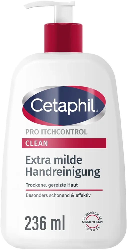 Жидкое мыло для рук Cetaphil PRO ItchControl Clean для сухой и чувствительной кожи, 500 мл