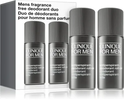 Набор дезодорантов Clinique Mini Kit Deodorant Duo антиперспирант роликовый For Men, 2 × 75 мл