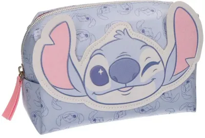 Косметичка Disney Stitch Toilet Bag компактная, для сумочки, на молнии, 1 шт