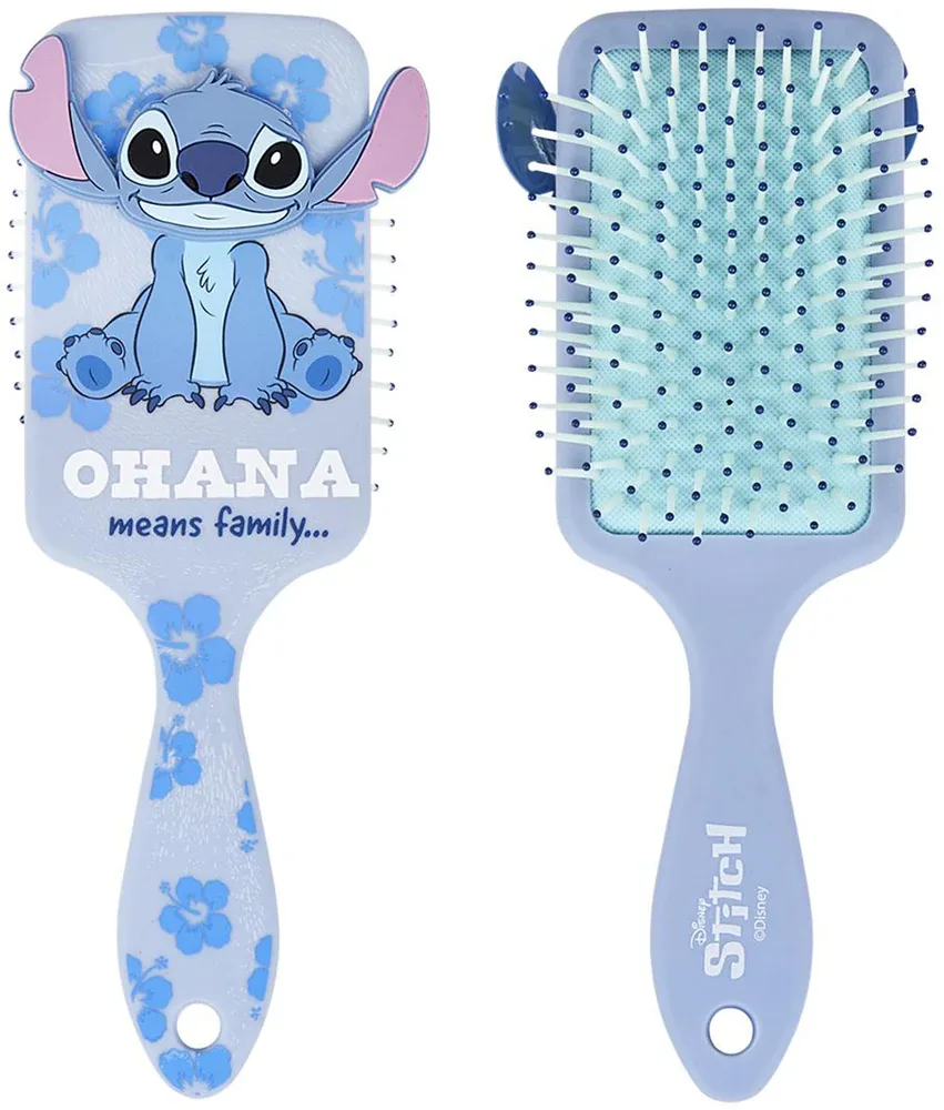 Щётка для волос Disney Stitch Hair Brush плоская, эргономичной формы, 1 шт