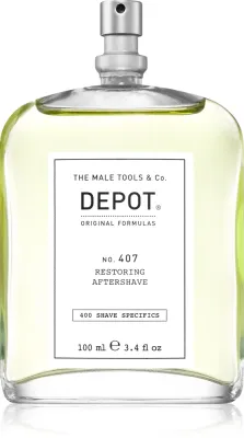 Средство после бритья DEPOT 400 SHAVE SPECIFICS NO. 407 RESTORING AFTERSHAVE восстанавливающее, успокаивающее, 100 мл