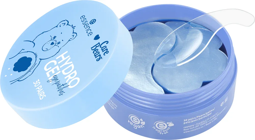 Патчи для кожи вокруг глаз essence Care Bears увлажняющие, с гиалуроновой кислотой, 60 шт 01 Do Not Disturb