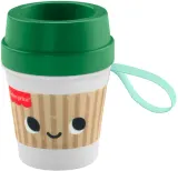 Прорезыватель Fisher-Price Coffee Cup Teether в виде кофейного стаканчика, удобно держать, 1 шт — фото 6