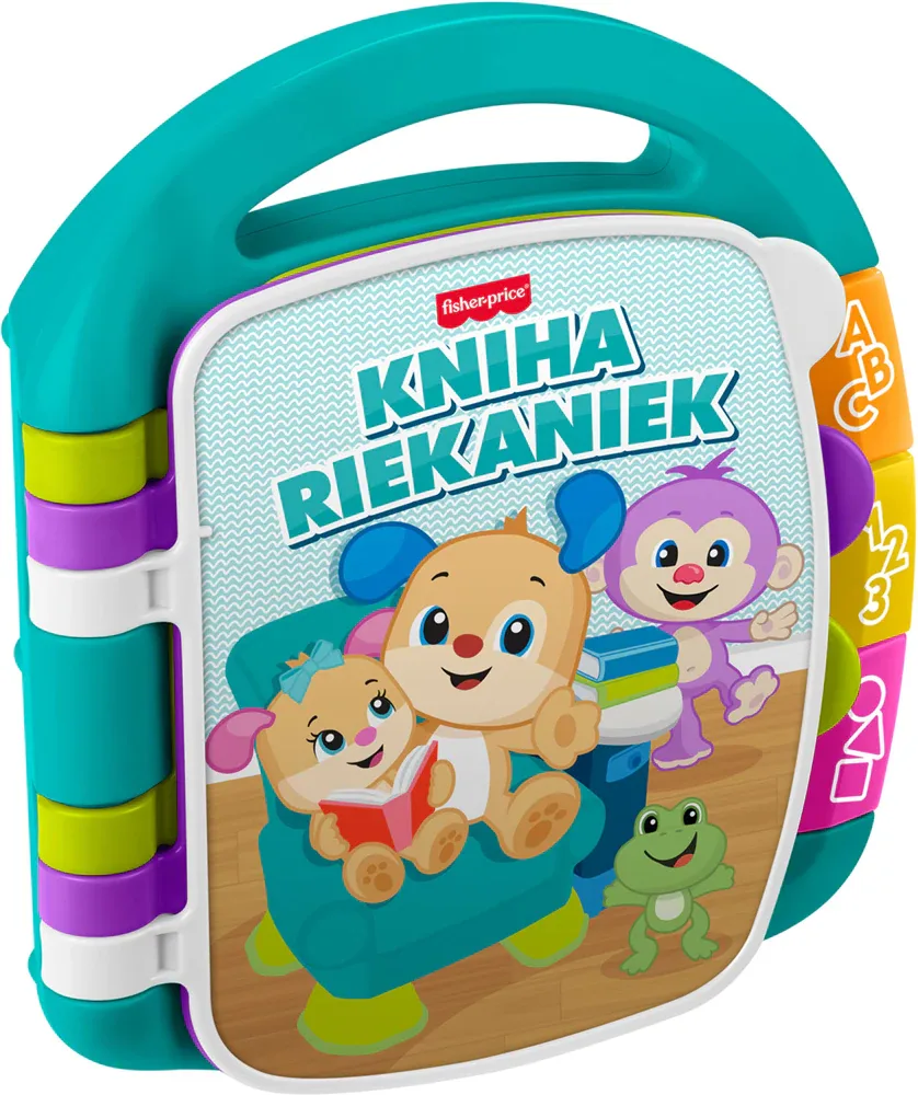 Интерактивная музыкальная книжка Fisher-Price Musical Book Czech Version, мягкая, со звуками, 1 шт