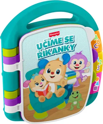 Интерактивная музыкальная книжка Fisher-Price Musical Book Czech Version, 1 шт