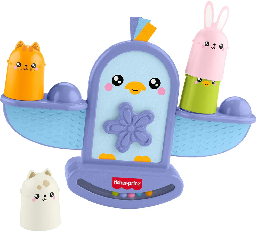 Развивающая игрушка Fisher-Price Balance Bird для моторики, яркая, 1 шт