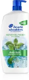 Head & Shoulders Menthol Fresh Extra Cooling - Шампунь против перхоти Head Shoulders Menthol Fresh Extra Cooling с охлаждающим эффектом, 1000 мл, 1000 мл — фото 1