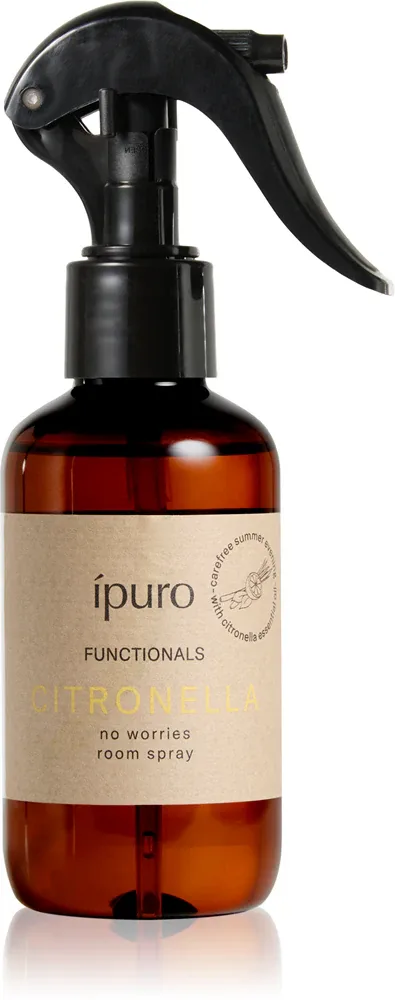 ípuro Functionals Citronella - Ароматический спрей для дома ipuro Functionals Citronella освежающий, с чистым воздушным ароматом, 150 мл, 150 мл