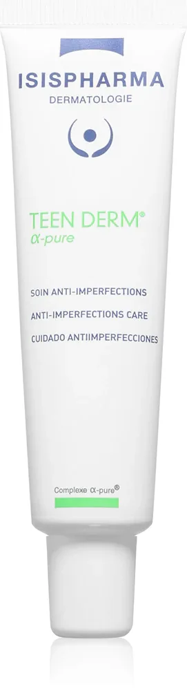 Средство для точечного ухода ISISPHARMA Teen Derm α-pure для проблемной кожи, с салициловой кислотой, 30 мл
