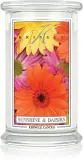 Свеча ароматическая Kringle Candle Classic Sunshine Daisies с соевым воском, с хлопковым фитилем, 623 г — фото 1