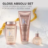 Kérastase Gloss Absolu - Набор для волос Kerastase Gloss Absolu шампунь, кондиционер и масло, для блеска и мягкости — фото 2