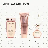 Kérastase Gloss Absolu - Набор для волос Kerastase Gloss Absolu шампунь, кондиционер и масло, для блеска и мягкости — фото 8