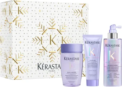 Kérastase Blond Absolu - Набор для светлых волос Kerastase Blond Absolu шампунь, интенсивный уход и несмываемый уход
