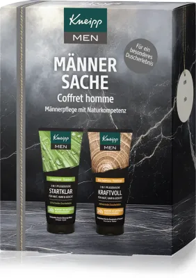 Набор шампуней-гелей для душа Kneipp Men Men's Business мужской, 2 в 1 для тела и волос, 2 x 200 мл