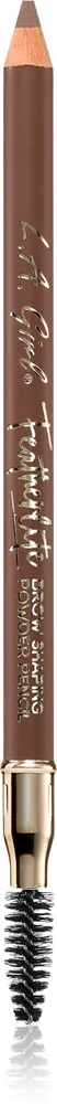 Карандаш для бровей L.A. Girl Cosmetics Featherlite стойкий, матовый, со щёточкой, 1,1 г