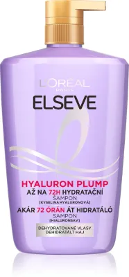 L’Oréal Paris Elseve Hyaluron Plump - Шампунь для волос L’Oreal Paris Elseve Hyaluron Plump увлажняющий, с гиалуроновой кислотой, 1000 мл, 1000 мл