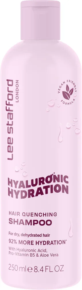 Шампунь для волос Lee Stafford Hyaluronic Hydration Hair Quenching Shampoo увлажняющий, с алоэ, 250 мл