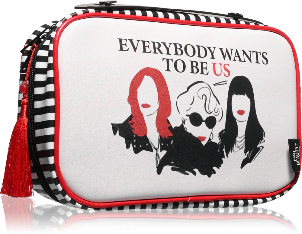 Косметичка Mad Beauty The Devil Wears Prada с двумя отделениями, на молнии, 1 шт