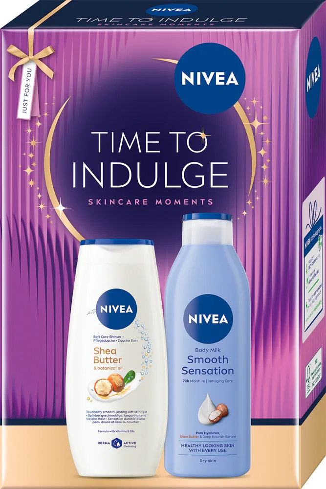 Набор косметики NIVEA Time to Indulge подарочный, с молочком для тела