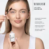 Масло для ресниц и бровей Nanolash Lash Brow Castor Oil касторовое, 30 мл — фото 4