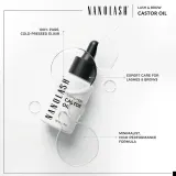 Масло для ресниц и бровей Nanolash Lash Brow Castor Oil касторовое, 30 мл — фото 7