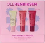 Набор блесков для губ OLEHENRIKSEN Pout Preserve Mini Hydrating Peptide Lip Trio увлажняющих, подарочный, 3 шт. по 7 мл — фото 2