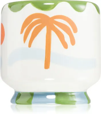 Свеча ароматическая Paddywax A Dopo Palm Tree ручной работы, в дизайнерской упаковке, 226 г
