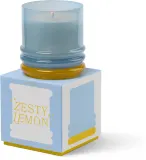 Свеча ароматическая Paddywax Zesty Lemon, с соевым воском, свежий весенне-летний аромат, 198 г — фото 2