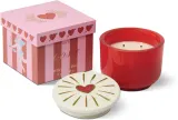 Свеча ароматическая Paddywax Charmed Wild Fig Rose, с соевым воском, чистое горение, 226 г — фото 2